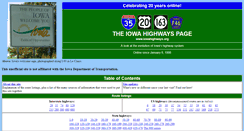 Desktop Screenshot of iowahighways.org