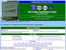 Tablet Screenshot of iowahighways.org